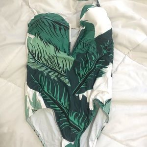 Leaf one piece NEVER WORN